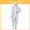Advanced Splashproof Protective Overalls Suit With Breathable Ear Net Design
