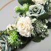 Artificial Garland Door window and wall Decor, Wedding Party Ornament Decoration De