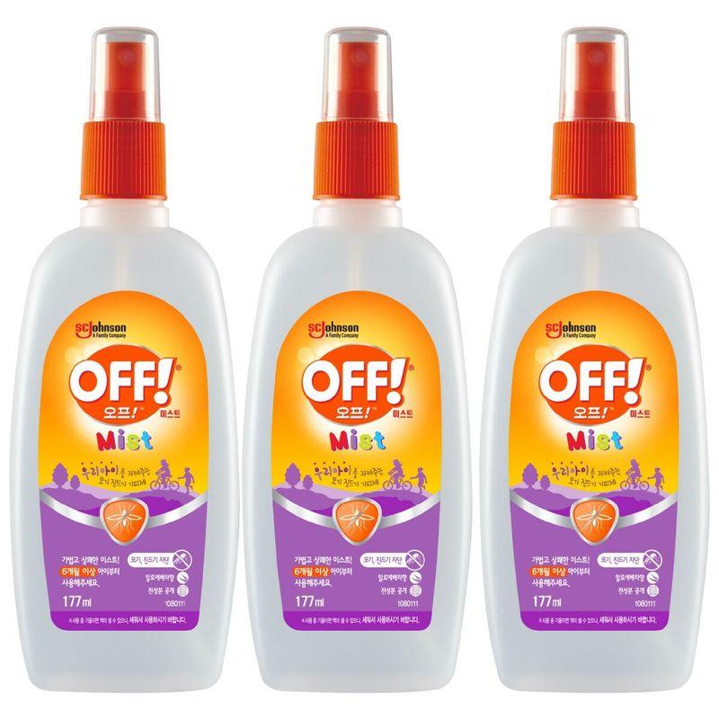 OFF Mist Repellent 177ml x 3