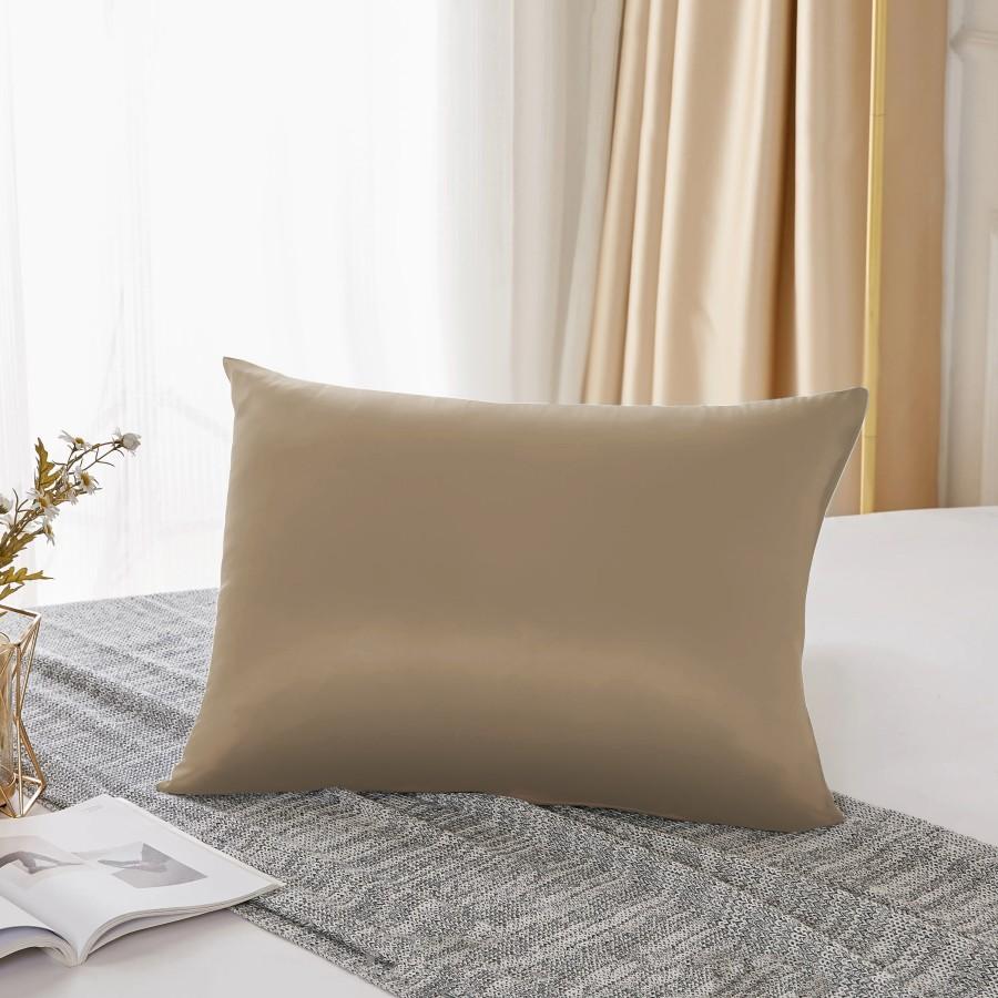 25 Momme  Natural Mulberry Silk Pillowcase,Both Sided Pure Silk Pillow Cover Gifts for Women,Pure Silk Pillowcsae For Hair