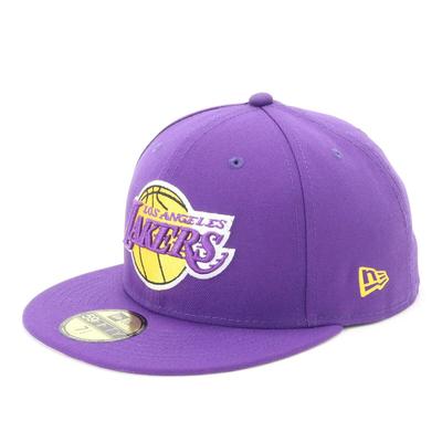 59FIFTY NBA Los Angeles Lakers Size 7 5950 LOSLAK NBA TPUR TEAM 25J [New Era] Cap, 3/4,