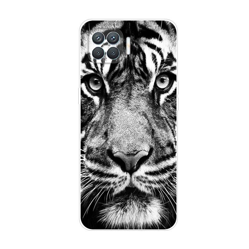 For OPPO Reno4 Lite Case Reno5 Lite Shockproof Soft silicone TPU Back Cover For OPPO Reno 5 4 Lite Phone Cases Case Cute Cartoon