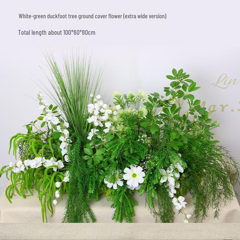 Mori Style Artificial Wedding Floral Aisle Decoration