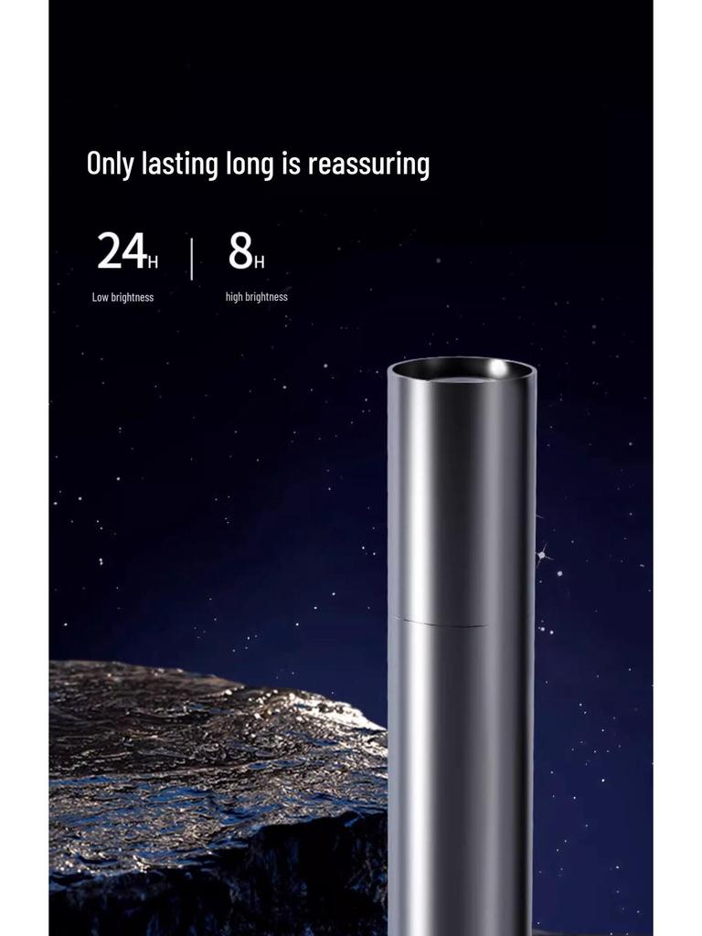 Portable USB Rechargeable LED Flashlight: Waterproof, Bright, and Long-Range for Outdoor Use