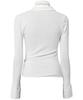 Peulleeoeob Asymmetrical Draped Shirt (Fl-186_Ivory)