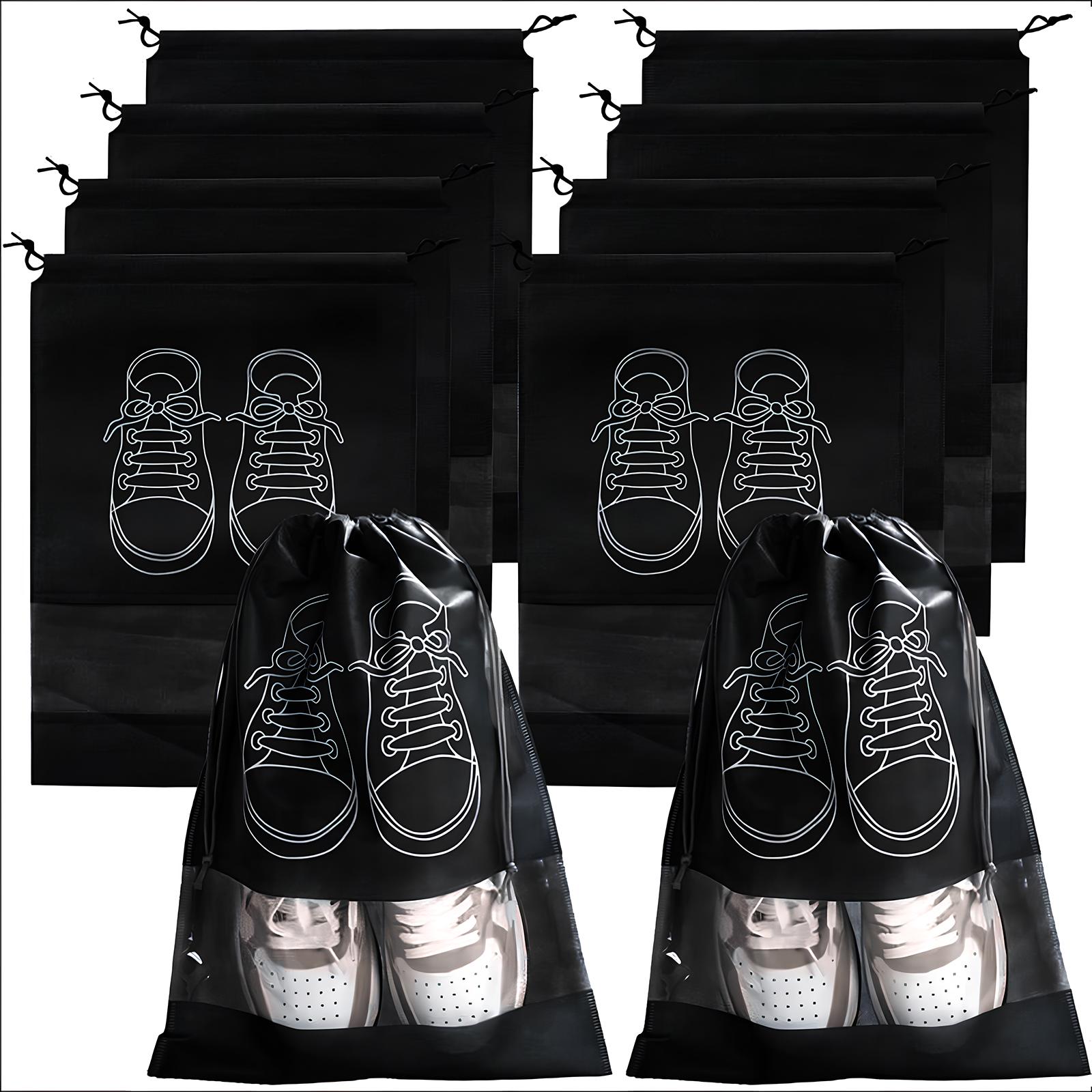 1020pcs Travel Shoes Storage Organizer Portable Drawstring Closure Waterproof Bags Perfect Space-Saving Packing Outings Essenti S-10PCS 2196₽