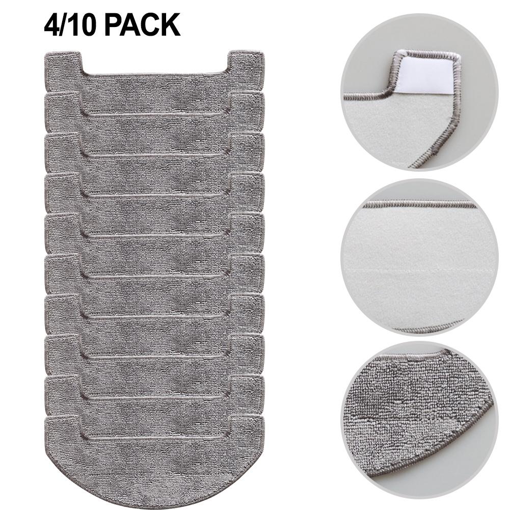 Microfibre Mop Pads For Midea VCR S6 Plus Robot Vacuum, Washable Replacement Cloths For Hard Floors