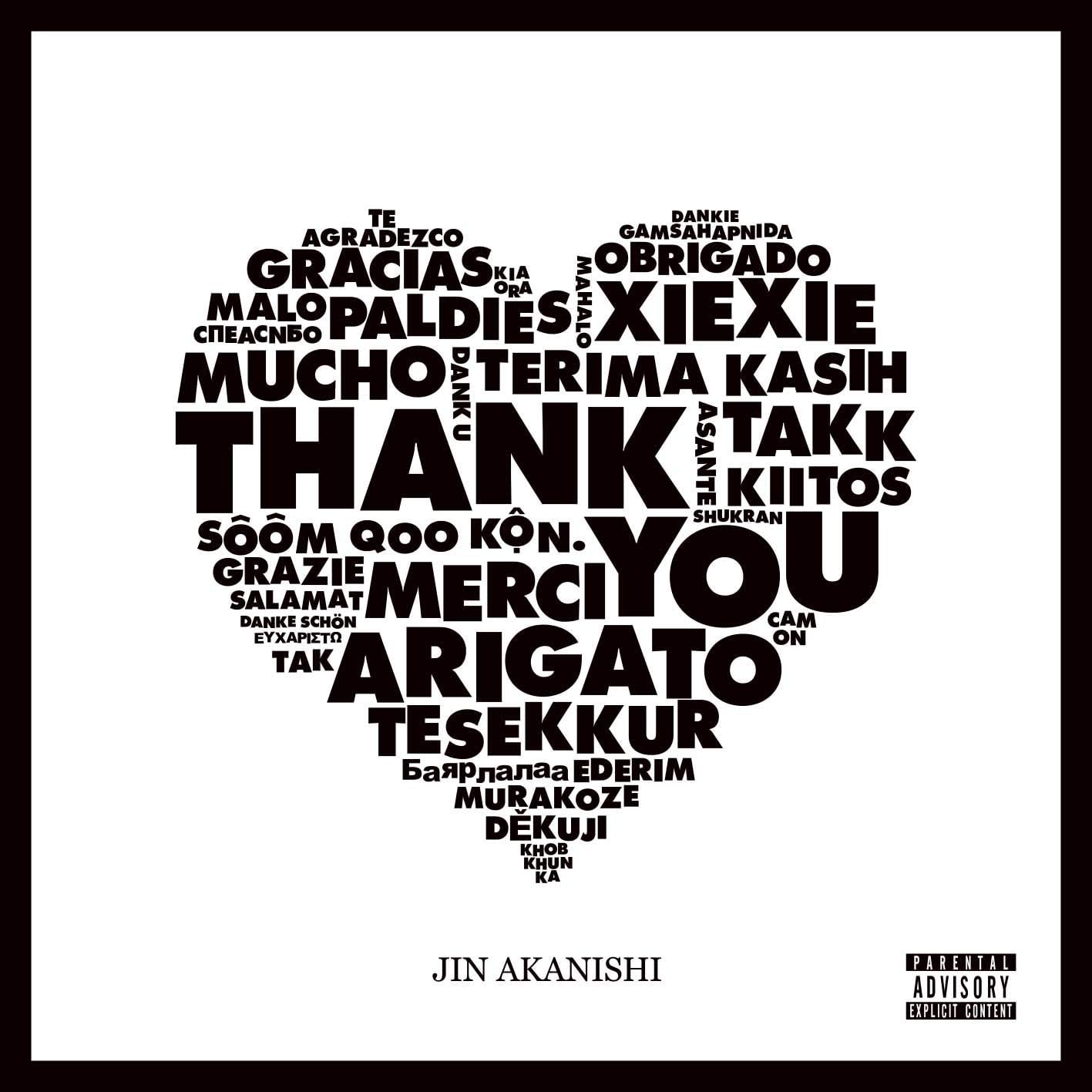 

CD JIN AKANISHI - THANK YOU Japan Obi Японская поп-звезда Использовано