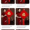 Large Chinese Knot Fu Character Pendant - New Year & Housewarming Wall Decoration