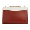 New COACH Lane Cow Leather Handbags Shoulder Bag Crossbody Bag Medium Size Women's Light Khaki & White C8207-IMLOT