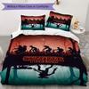 Stranger Things Upside Down Threepiece Set Without Core 1 Duvet Cover 2 Pillowcase Without Core Duvet Cover And Pillowcase