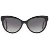Versace Ve 4338 5260t3 57mm Womens Cat Eye Sunglasses Black
