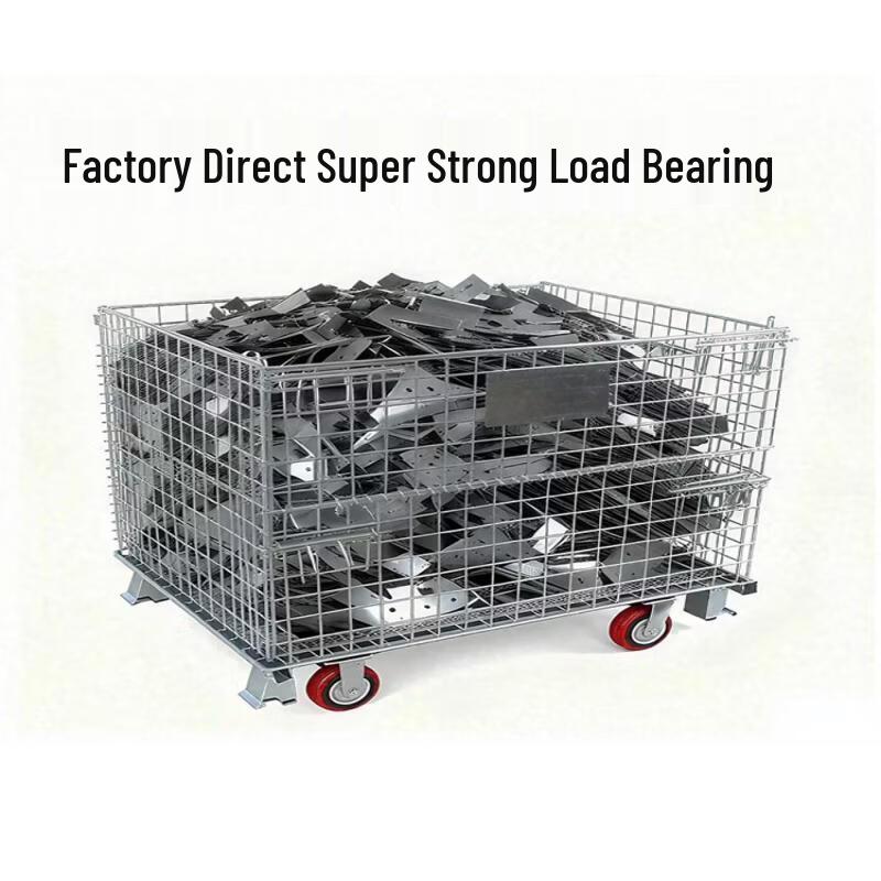 Industrial Folding Wire Mesh Storage Cage