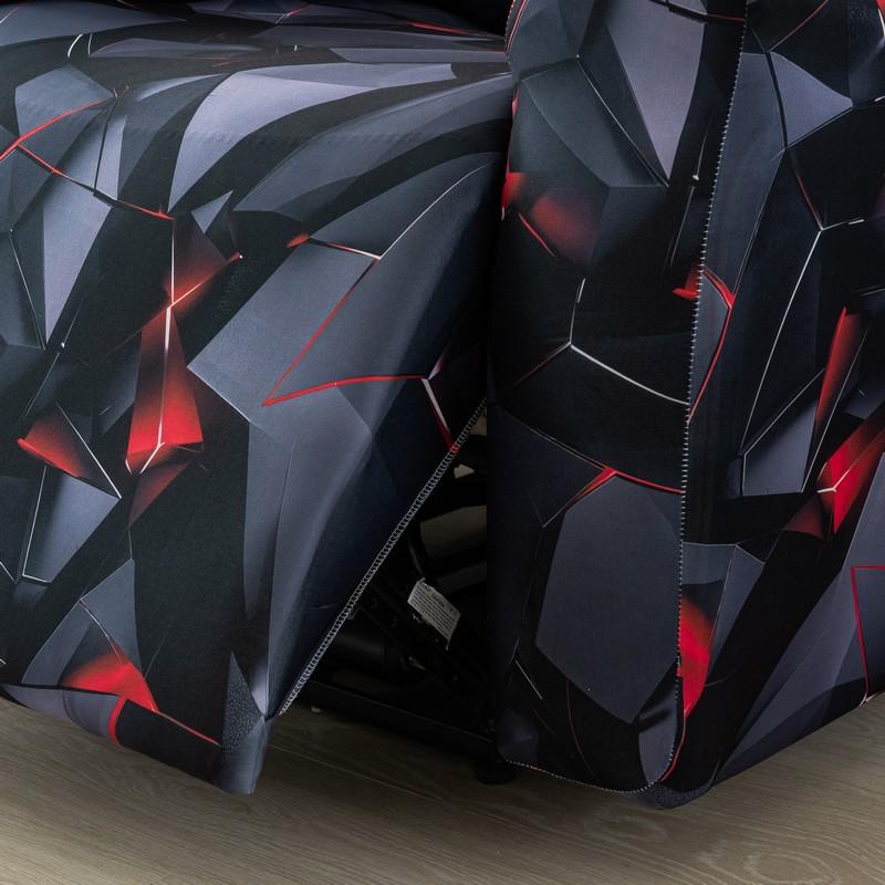 New 1/2/3 Seat Recliner Cover Stretch Couch Cover For Recliner Sofa Chair Cover For Kids, Pets, Dog And Cat