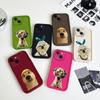 Funny Dog Cute Animal Case For Huawei P50 P40 P30 Mate 40 30 20 Nova Y70 Y70S 10 10SE 9 7 7SE Honor 50 50SE PRO 5G Liquid Cover