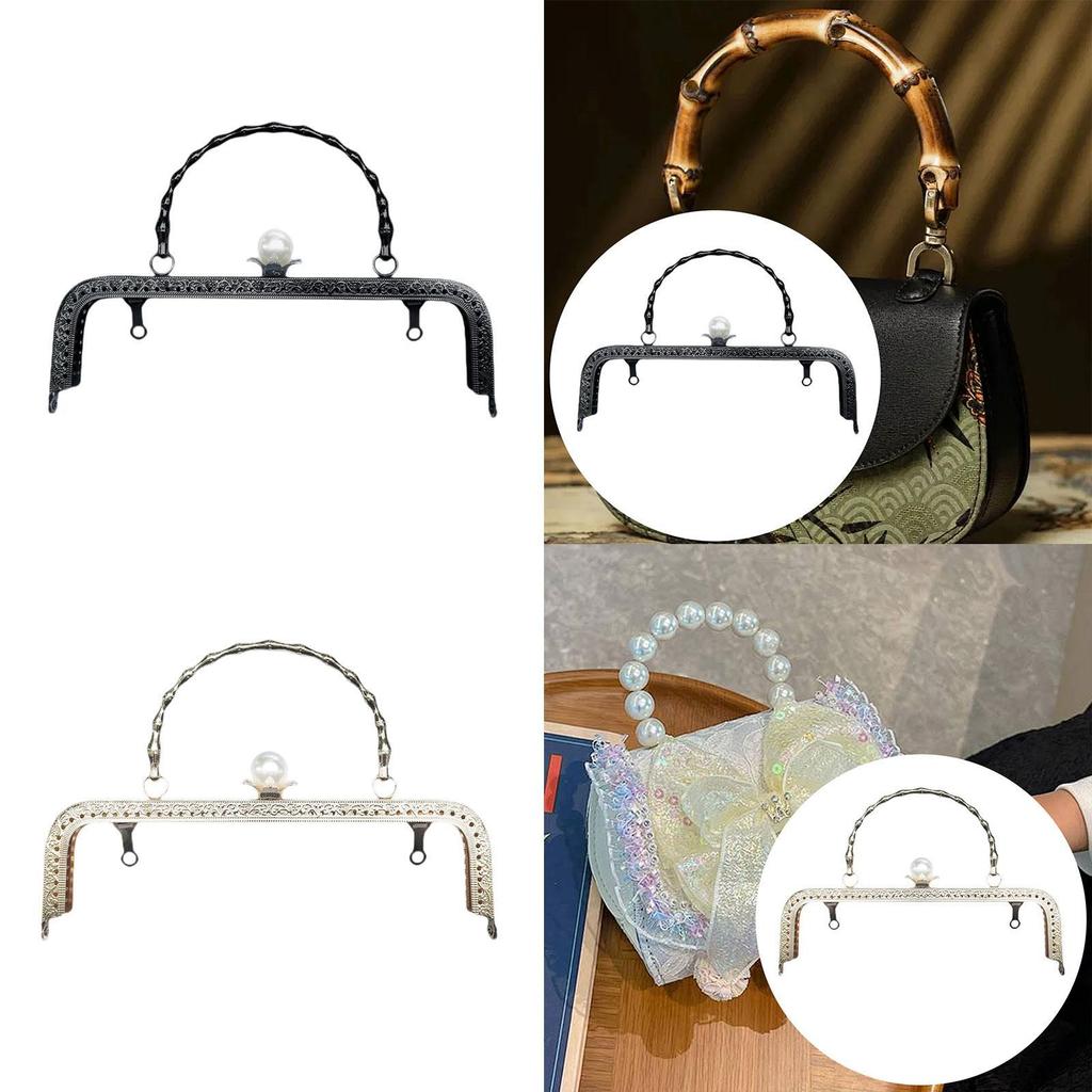 Metall Geldbörsenrahmen Robuste Ersatzbeschläge Geldbörsenzubehör für Geldbörse