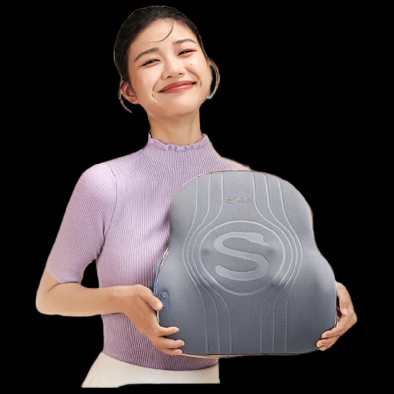 SKG T3 Pro Lumbar Massager Pillow with Heat