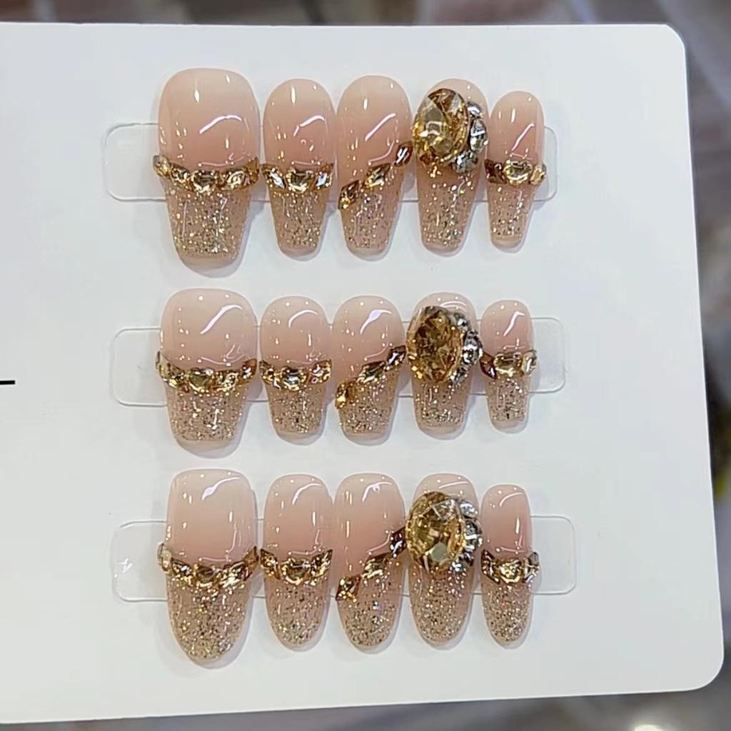 Pure Handmade Phototherapy Wear Nail Art Paris Past Finished Product Reusable Nail Art Patches