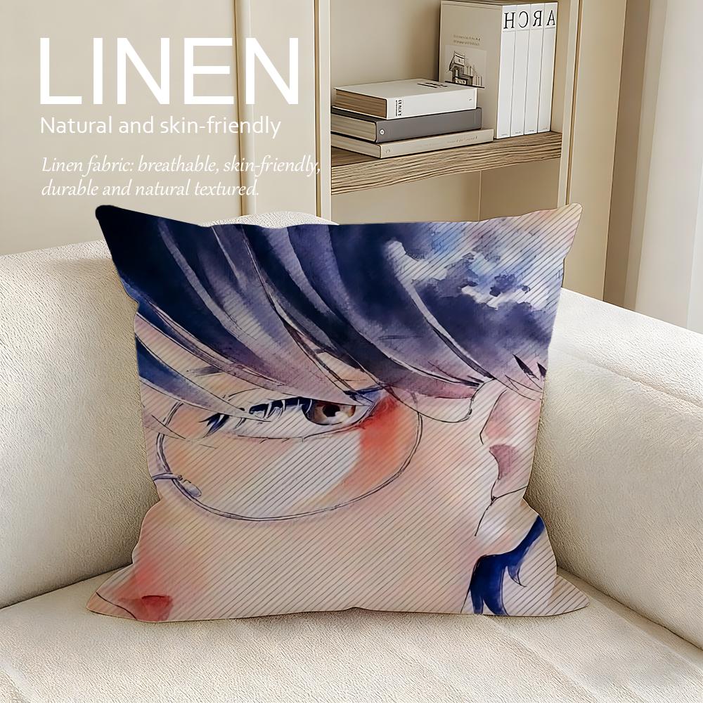 Anime Doukyusei Cushion Cover Pillowcase Set Pcs X X Breathable Washable Sofa Cushion Cover