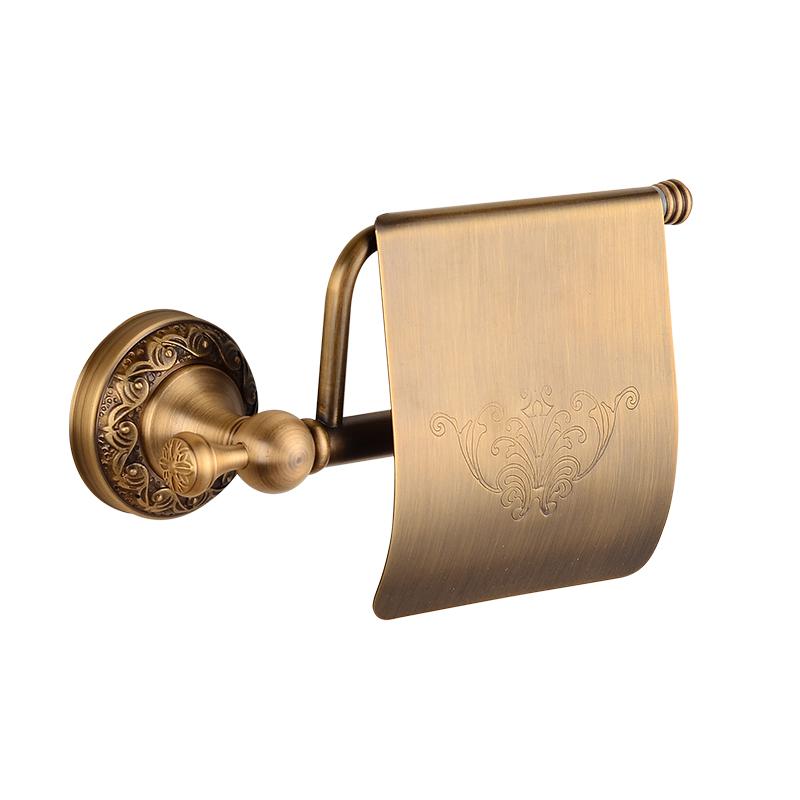 Держатель для туалетной бумаги/Держатель для туалетной бумаги Античная латунь Настенный держатель для рулона туалетной бумаги, Полка-держатель для туалетной бумаги ELF86
