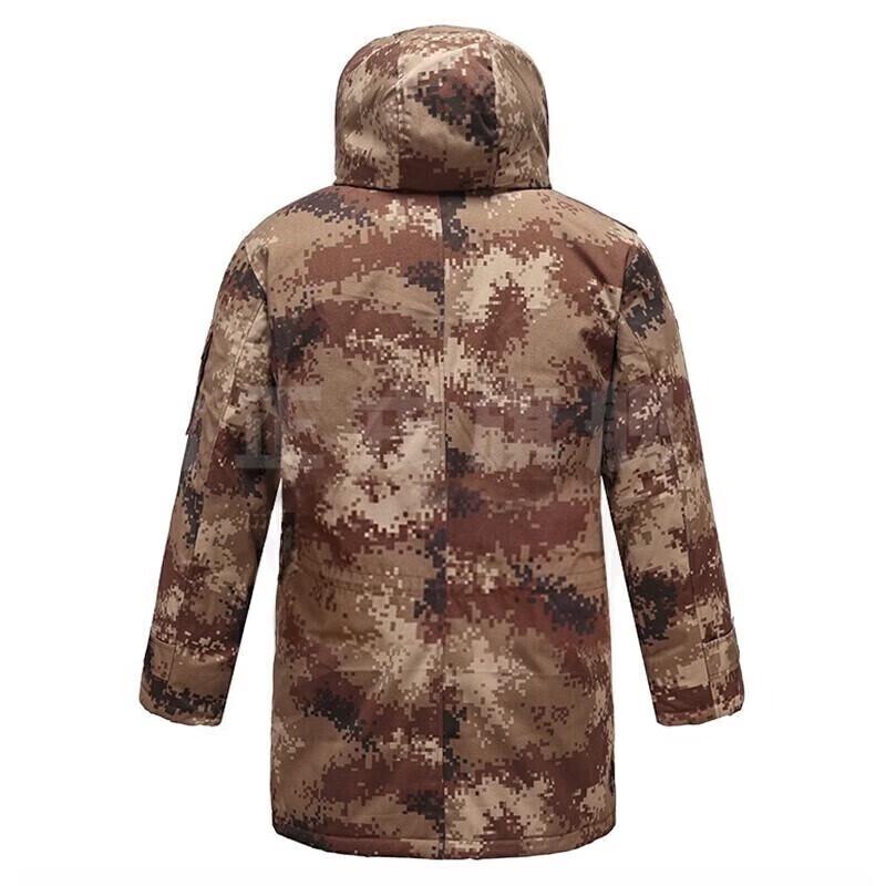 Vêtement d'extérieur d'hiver militaire camouflage résistant au froid pour hommes