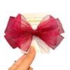Fairy Princess Style Mesh Bow Hair Clip for Girls