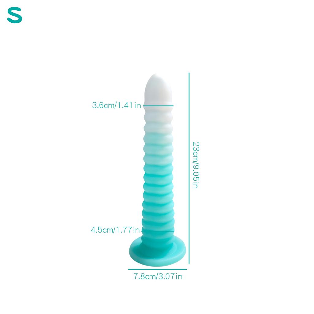 Liquid silicone anal plug oversized high-quality threaded anal plug female sex toy anal plug male homosexual toy