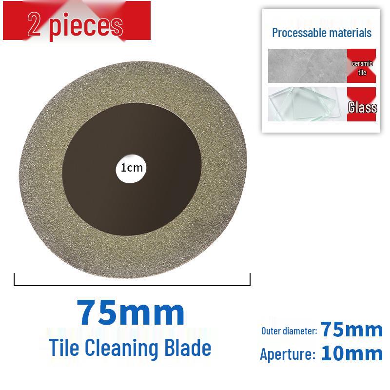 Mini 76mm (3") Angle Grinder Blade: Metal Grinding & Polishing Disc, Cutting Wheel 10mm Arbor.
