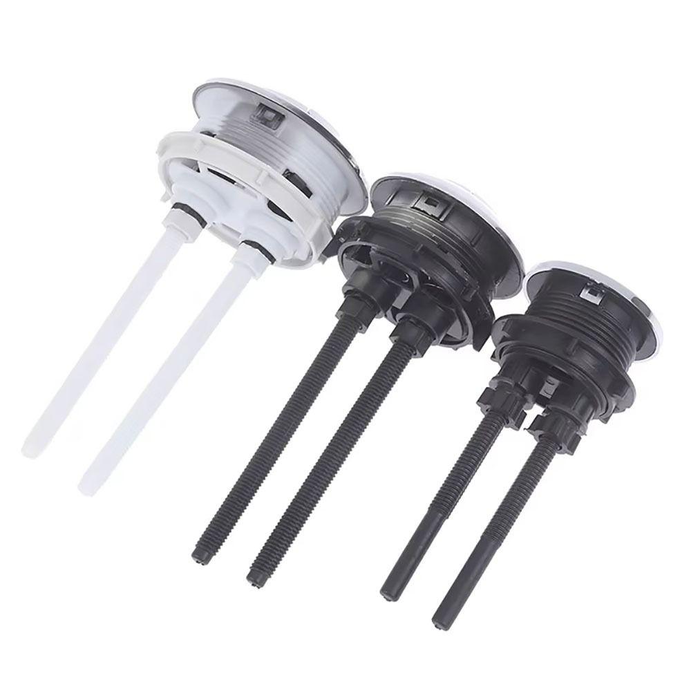 1Pcs Plastic Toilet Push Buttons Round/Square Shape Dual Flush Button  Bathroom Accessories