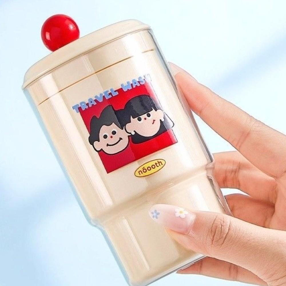 Portable Travel Toileting Set creative Rinsing Cup Toothbrush Storage Box  Outdoor Activities