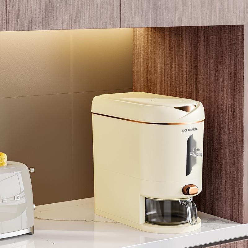 

20 Цзинь Герметичный контейнер для риса: Кухонный диспенсер, защищенный от насекомых и влаги 20 Jin