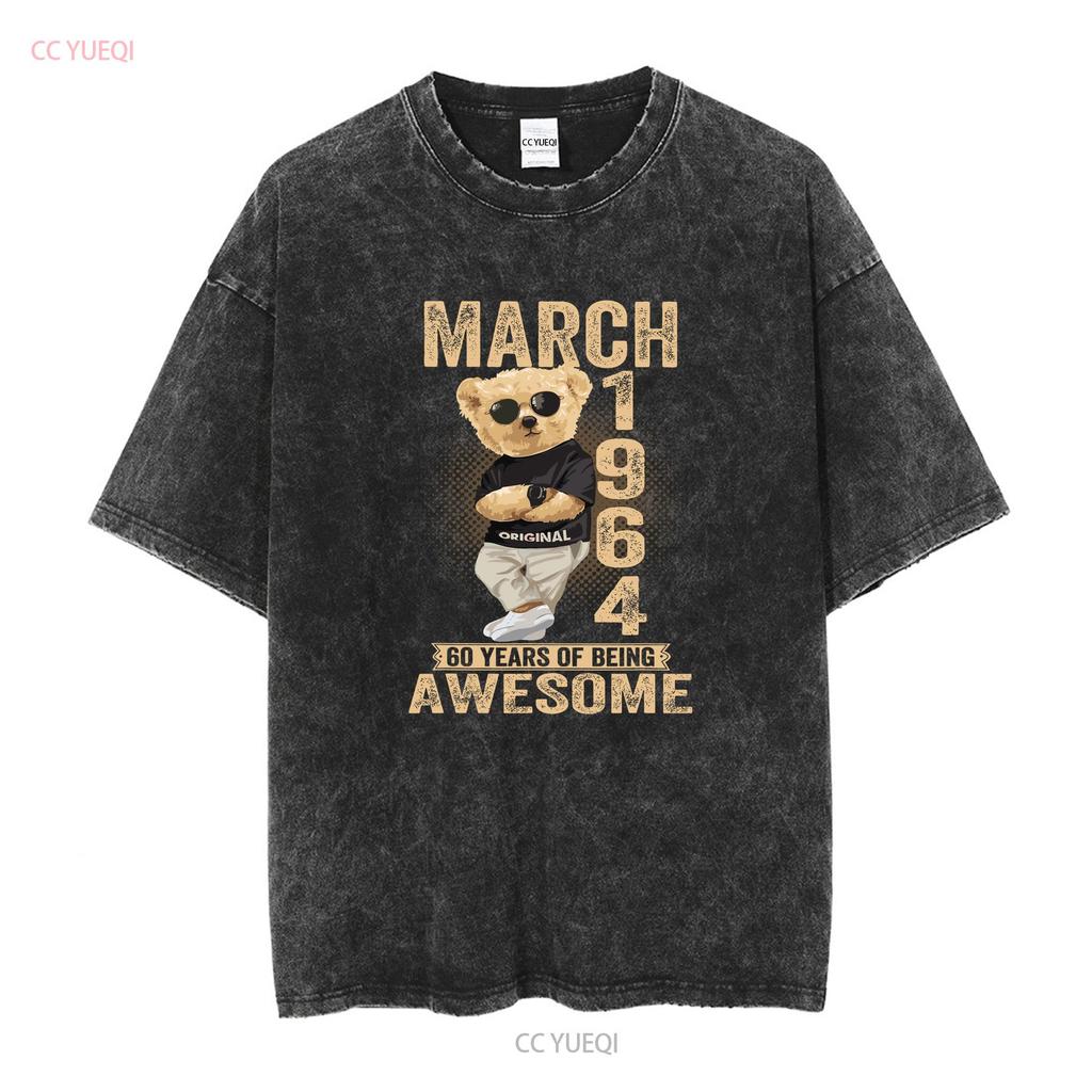 Of Being Awesome T Shirt Special For long or short sleeves vintage Washed graphic designer clothes Versatile fashion Slightly