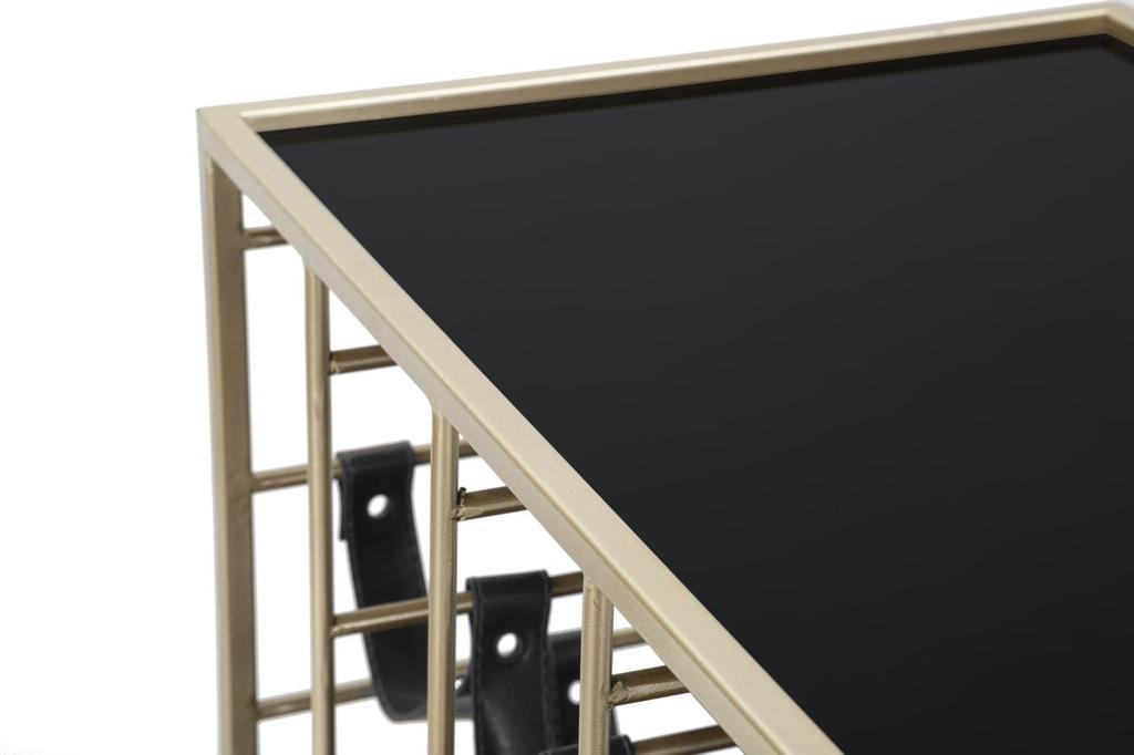 Trolley Black String Cm 79X39,5X82