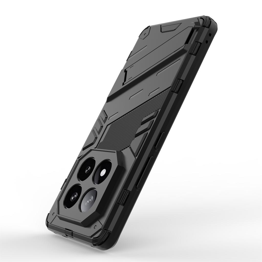For Xiaomi Redmi Note 14 Pro+ 5G Case PC+TPU Shockproof Phone Cover with Kickstand