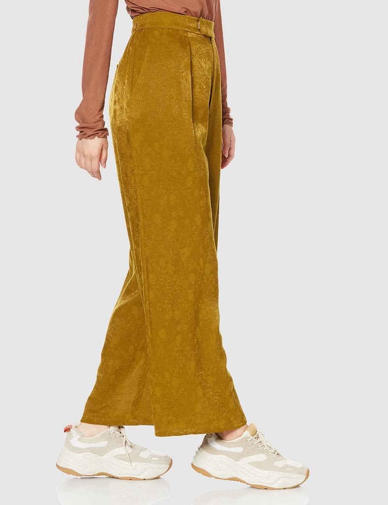 FRAY I.D. Sheer Jacquard Pants FWFP212058 Women's YEL 0