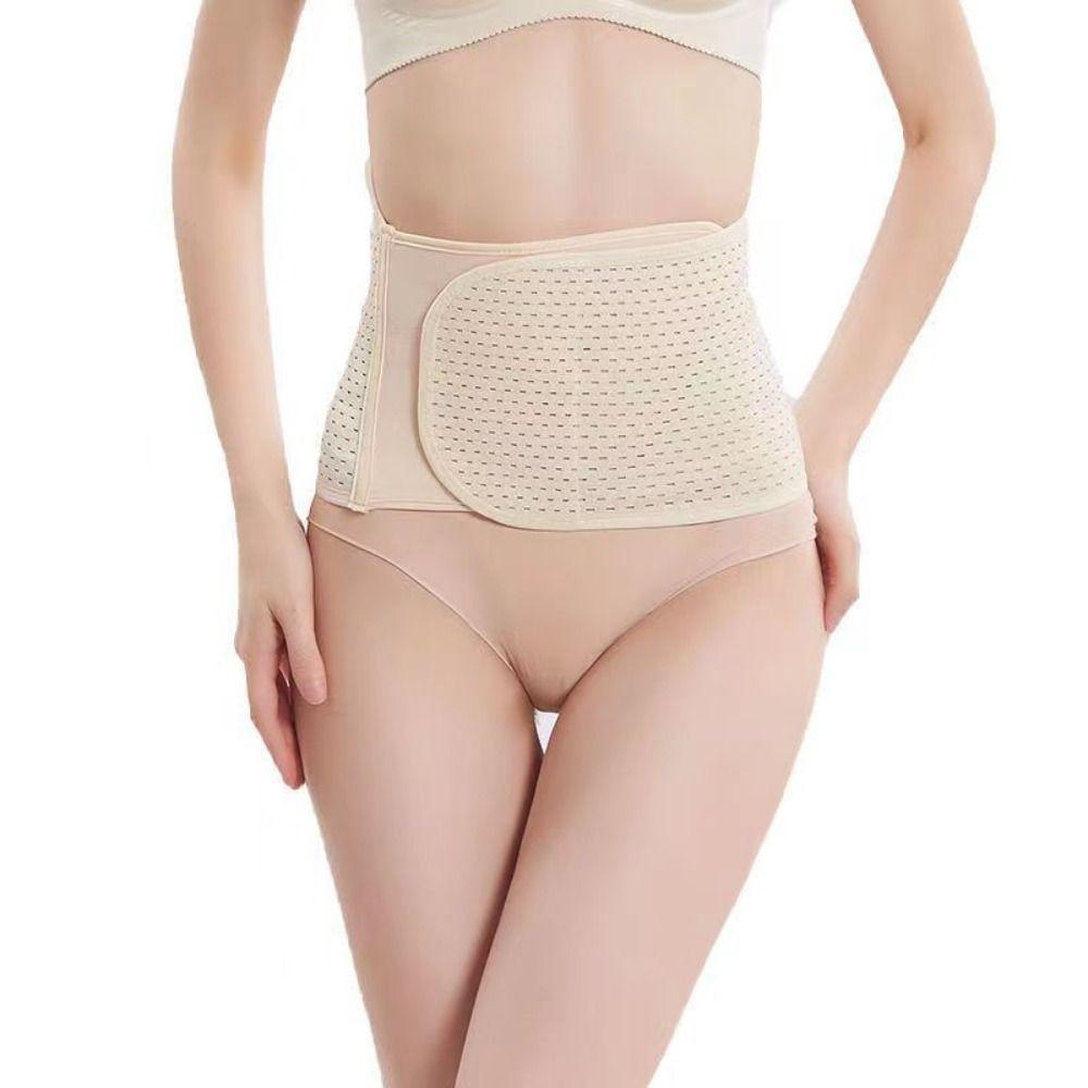 Breathable Postpartum Body Shape Cartilage Shapewear Clothes Force Band Abdominal Belt  Women