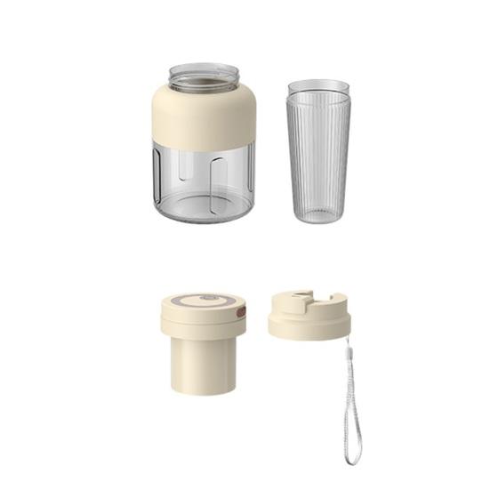 Cordless Juicer Cup with Straw Lid, 800ml Portable Blender for Smoothies, Cordless Juice Cup with 38 Blade, Crush Ice Travel Essential