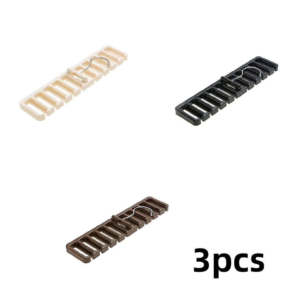 1 PZ Appendi cravatte da cintura Organizzatore rotante da armadio Porta sciarpe multifunzionale Accessori portaoggetti da armadio per la casa
