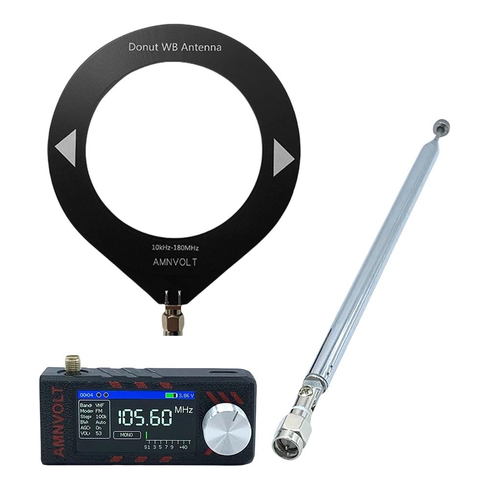 

Обновленная версия AMNVOLT ATS MINI V3 SI4732 Полнодиапазонное DSP-радио, Карманный приемник FM AM MW SW SSB, с усилителем для наушников Hi-Z