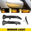 2x Car LED Mirror Turn Signal Lights Dynamic Amber For BMW 3 4 5 6 7 Series G20 G21 G28 G30 G11 G23 G26 Smoked Lens 51167414649