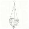 Decorative Hanging Planter, Wire Plant Basket, Ideal for Indoors, Country Houses, Patios, Gardens
