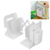 Extendable Bookend Non Skid PP Hvy Duty Decorative   Book Shelf Holder for Desk with Detachable Pen Holder