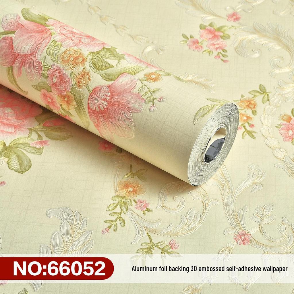 Thick Self-Adhesive Embossed Waterproof Wallpaper for Home Decoration