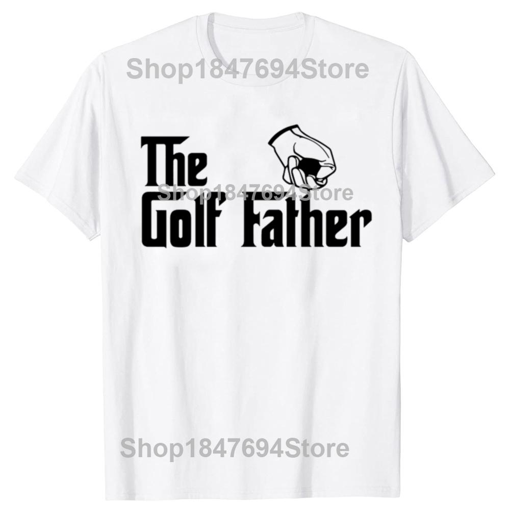 Funny The Golf Father T Shirts Summer Style Graphic Cotton Streetwear Short Sleeve Disc Golfing Gifts T-shirt Mens Clothes