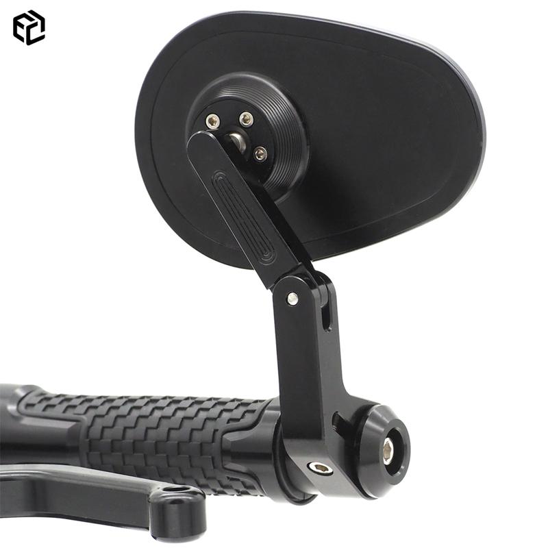Motorcycle Bar End Mirrors Handlebar CNC Aluminum Black Moto Accessories For Harley Sportster S 1250 RH1250s Nightster 975