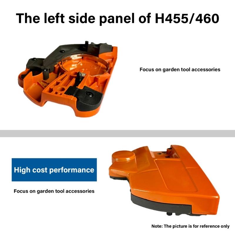 Quality Chainsaw Clutch Cover With Brake For 455 460 Chainsaws Reliable Operations Replaces OEM Part # 537286301