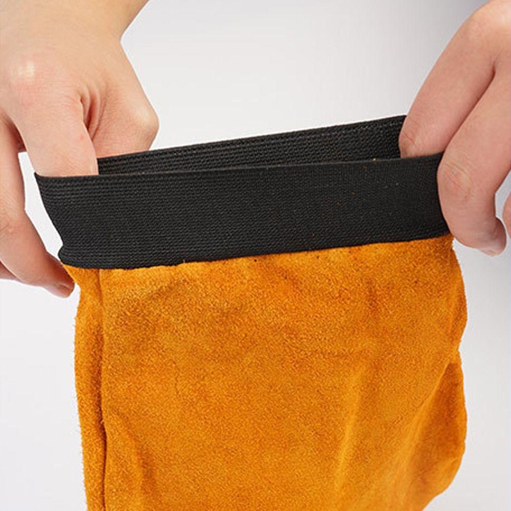 Heat Flame Resistant Electric Welding Sleeves Breathable Welding Arm Protector Spark Protection