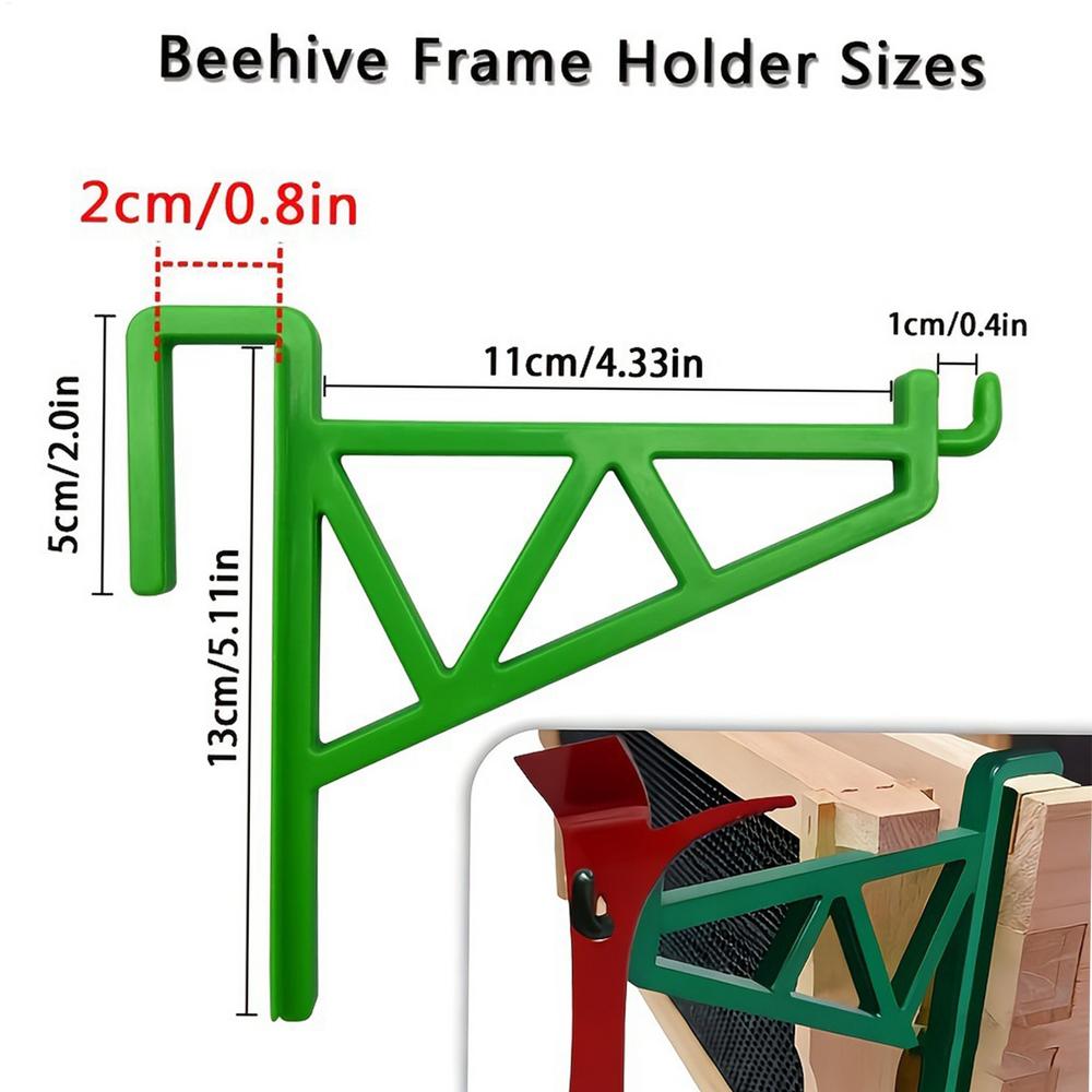 Hive Tool 2 Pieces Apiary Hive Fastener Beekeeping Tools for Honey Harvesting Farm Outdoor Park Garden Yard