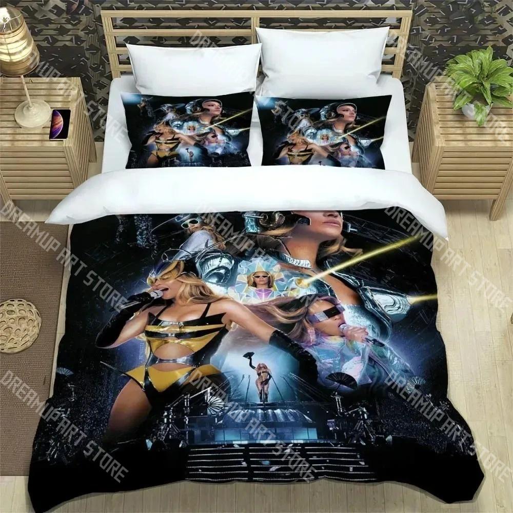 Fashion Singer Beyonc Bedding Set Single Twin Full Queen King Size Bed Set Kids Bedroom Duvetcover Sets Bed Sheet Set