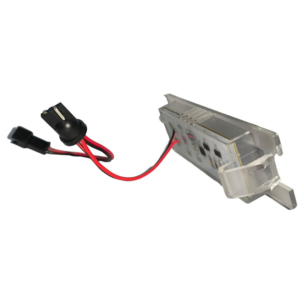 2pcs License Plate Lights LED For Chevrolet Malibu 13-15 Camaro 14-20 Chevrolet Volt 11-19 Cruze Hatchback Number Plate Lights